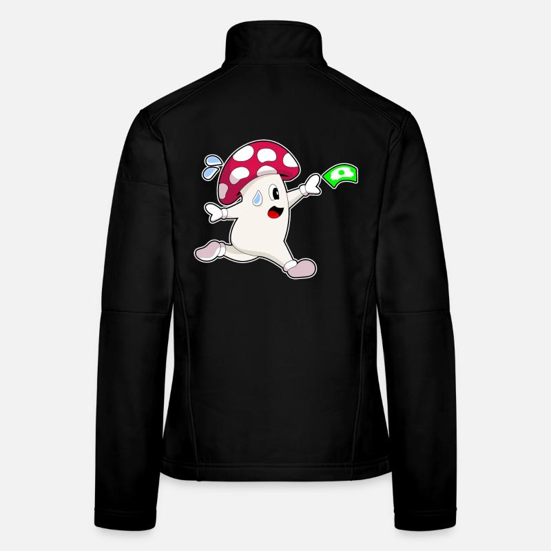Jogging champignon sport de jogging Veste en tissu softshell Femme