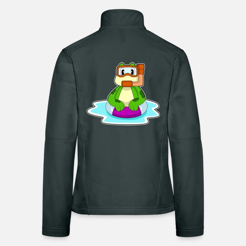 Plongée en plongée en apnée pour plongeurs de grenouille Veste en tissu softshell Femme
