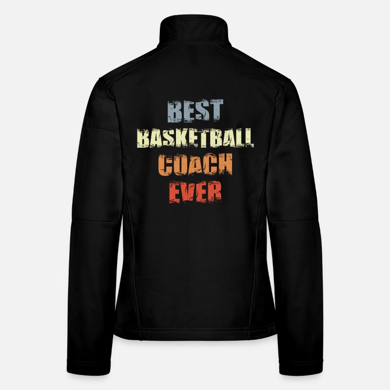 Basketballtrainer Motivation Frauen Softshelljacke