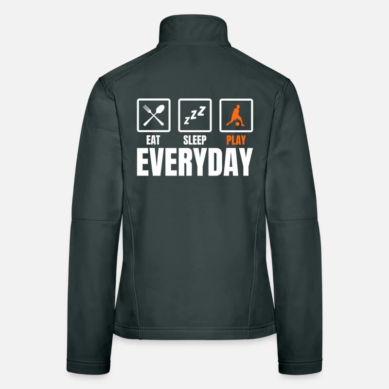Basketball player routine Women's Softshell Jacket