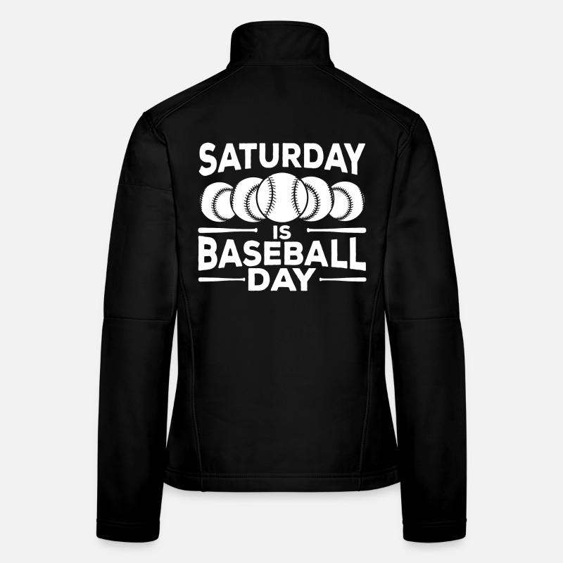 Citation sur le baseball Veste en tissu softshell Femme