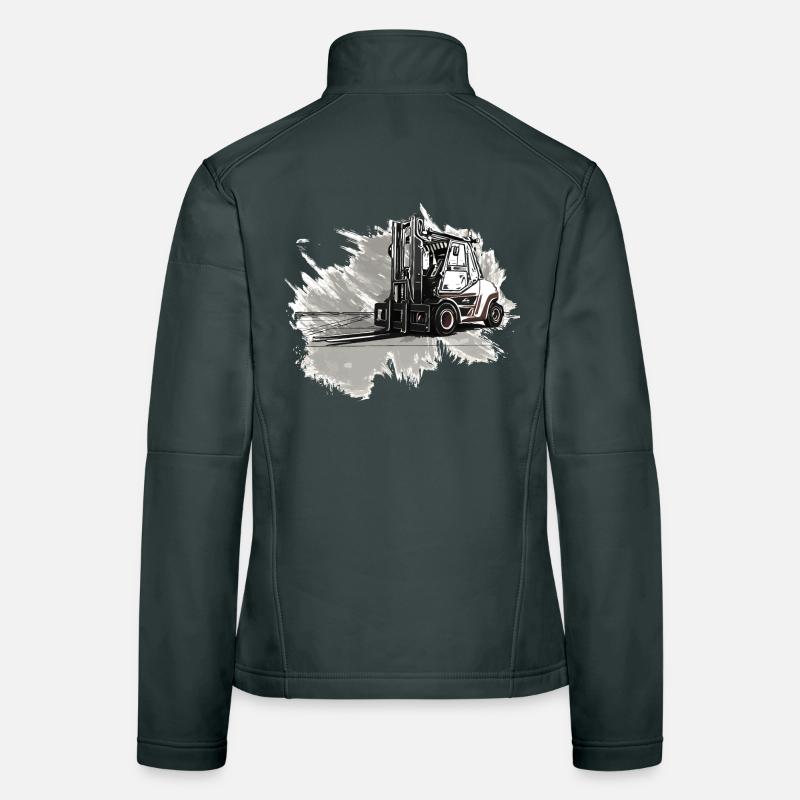 Gabelstapler Frauen Softshelljacke