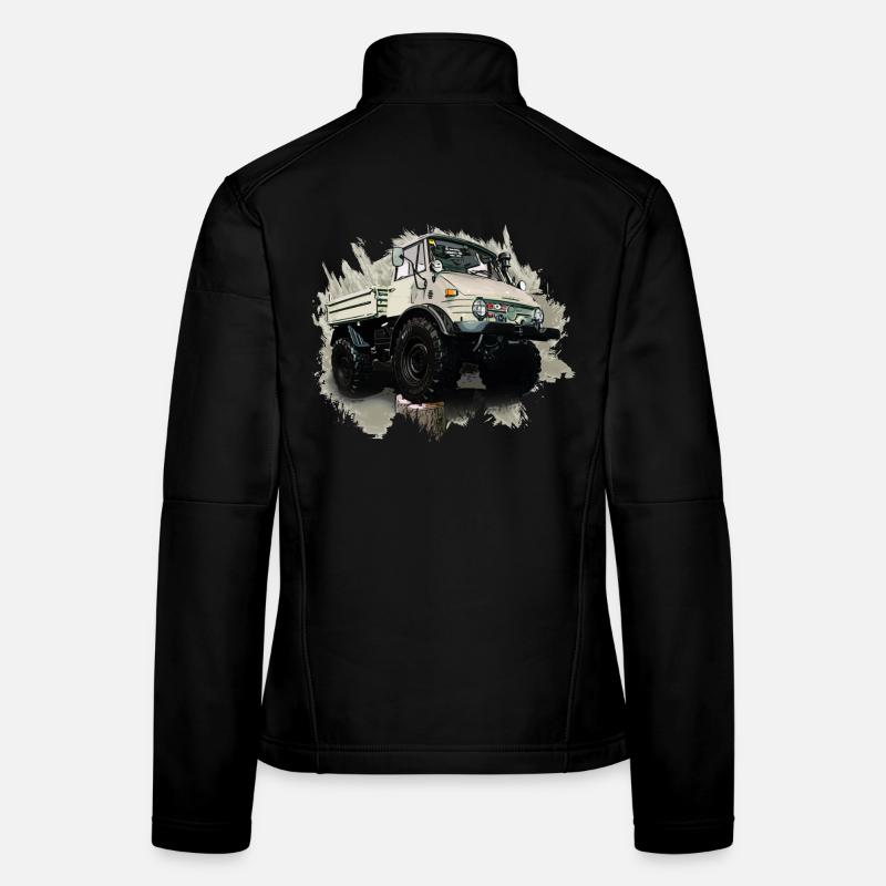 Unimog Oldi Frauen Softshelljacke