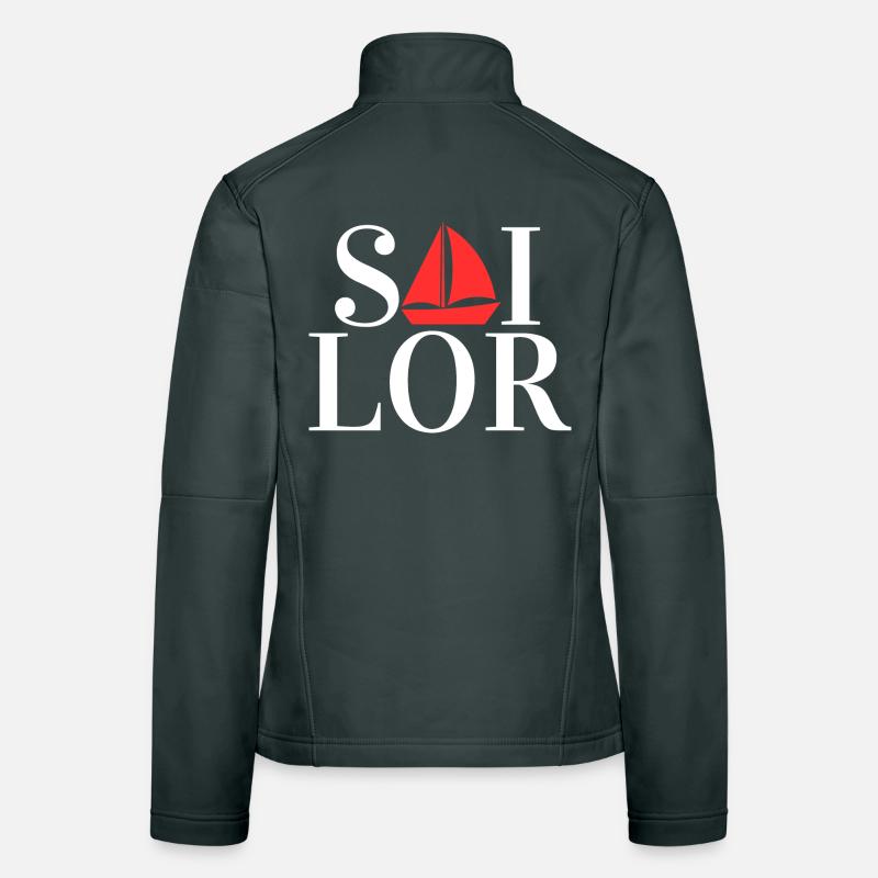 Captain Sailor Sailing Women's Softshell Jacket
