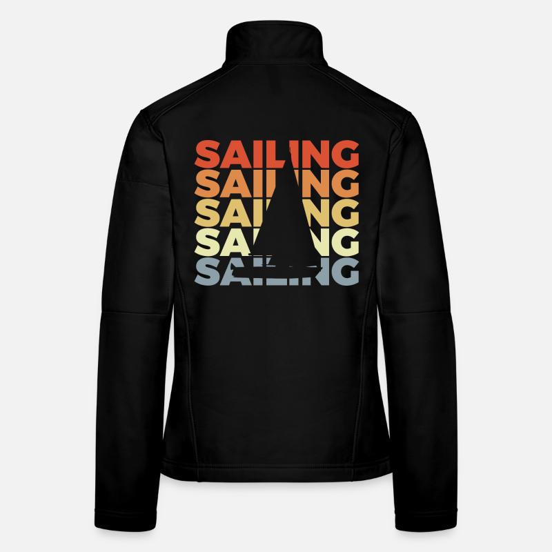 Voile d’époque Veste en tissu softshell Femme