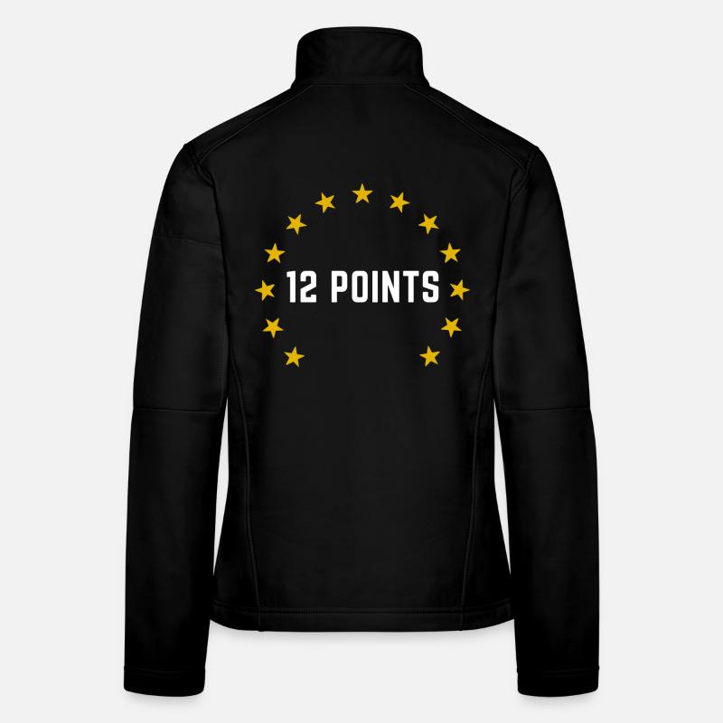 12 points Eurovision Autriche 2026 Veste en tissu softshell Femme