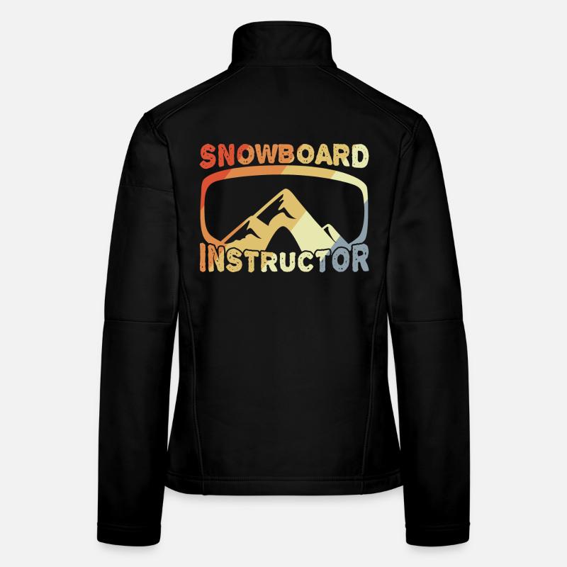 Snowboard Instruktor Frauen Softshelljacke