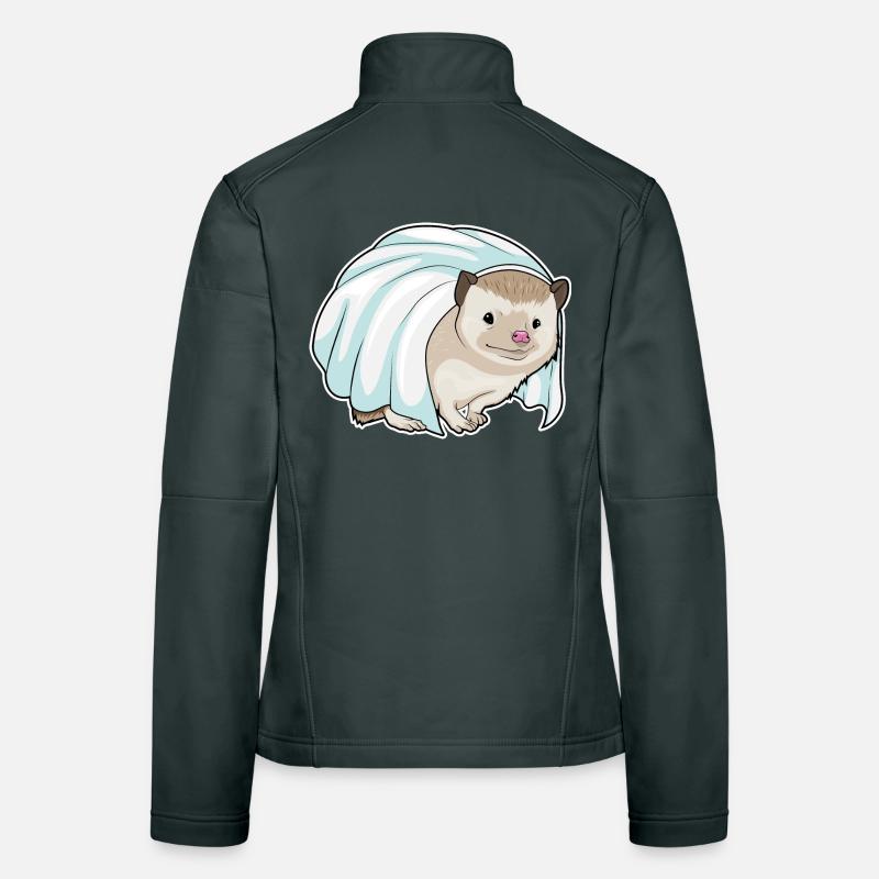 Igel Braut Schleier Hochzeit Frauen Softshelljacke
