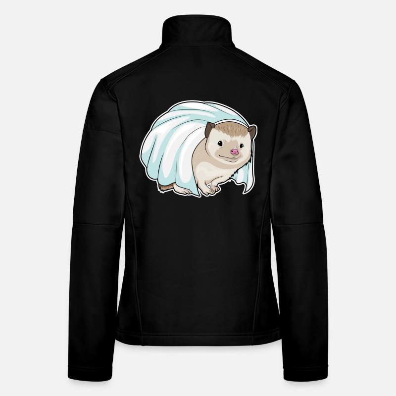 Igel Braut Schleier Hochzeit Frauen Softshelljacke