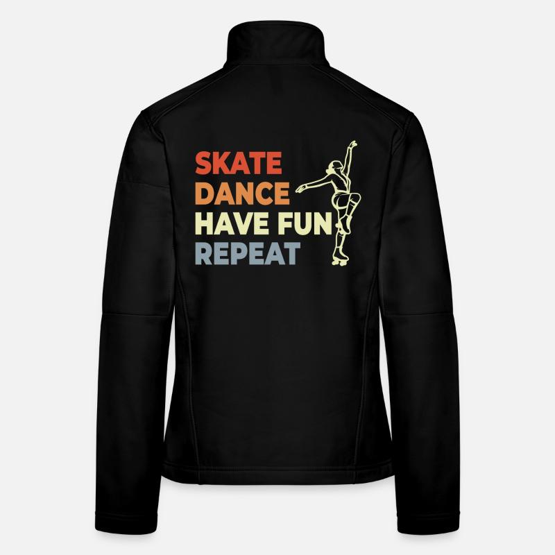 Roller Skate Lovers Women's Softshell Jacket