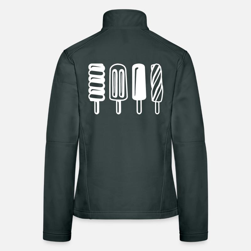 Glace Veste en tissu softshell Femme