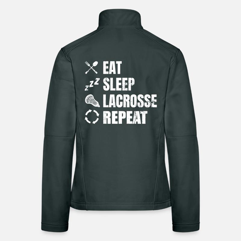 Routine du joueur de crosse Veste en tissu softshell Femme