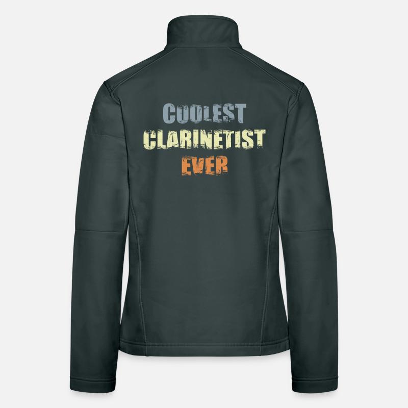 Coolest clarinet player Women's Softshell Jacket