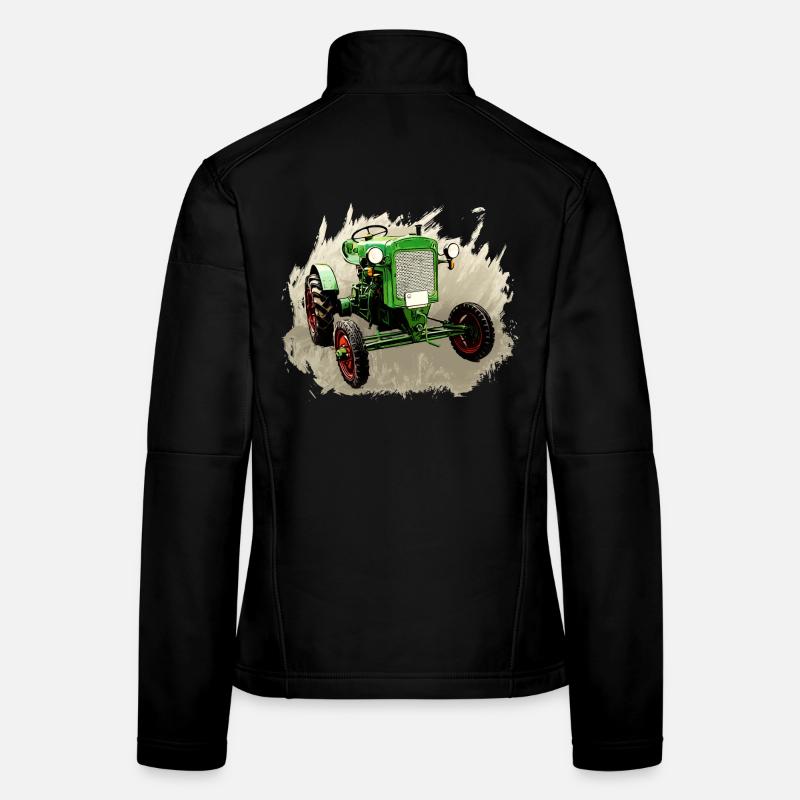 Deutz F1M 414 Bauernschlepper Veste en tissu softshell Femme