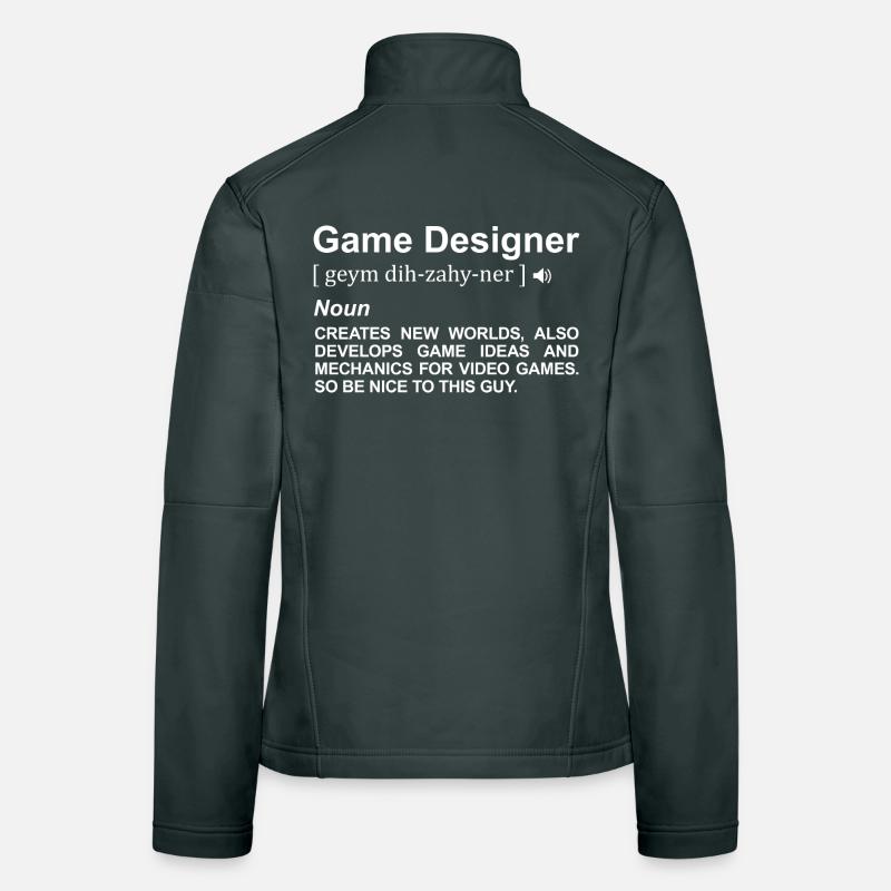 Game Designer Bedeutung Frauen Softshelljacke