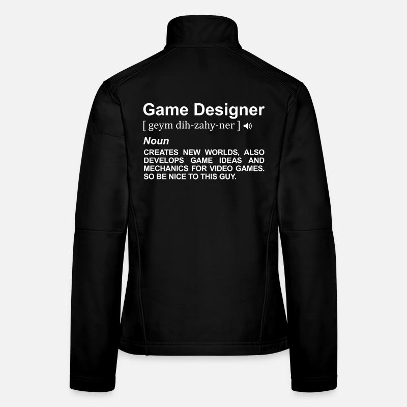 Game Designer Bedeutung Frauen Softshelljacke