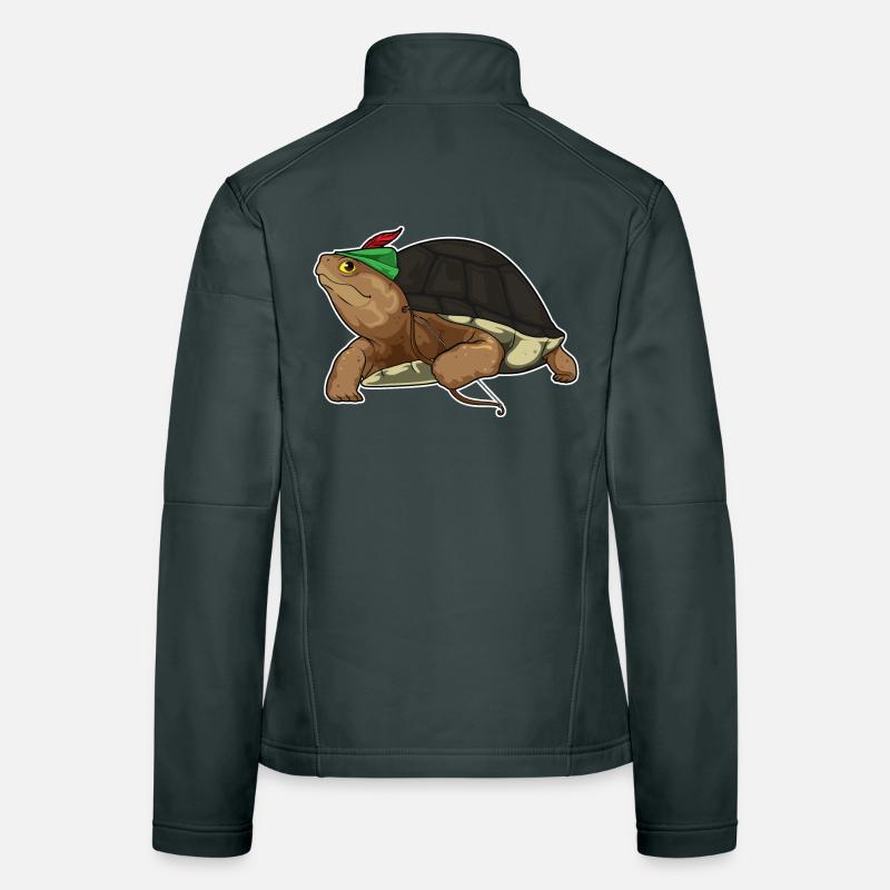 Turtle Archer Bow Women's Softshell Jacket