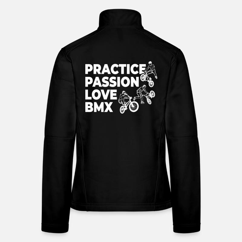 Lustiger BMX Spruch Frauen Softshelljacke