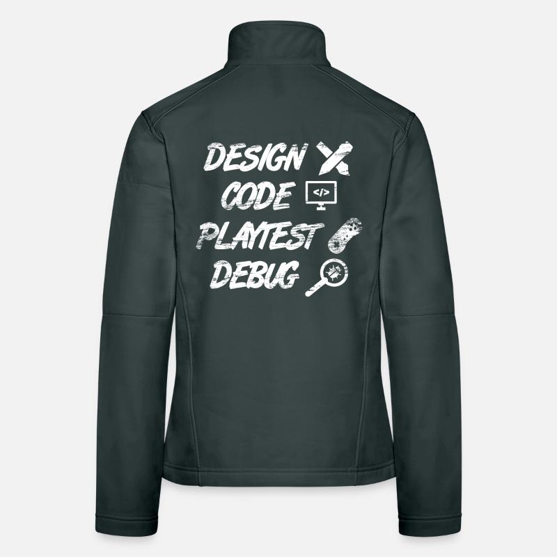 Game Programming Women's Softshell Jacket
