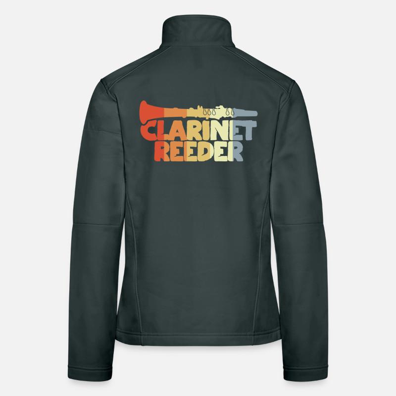 Clarinet reed Women's Softshell Jacket