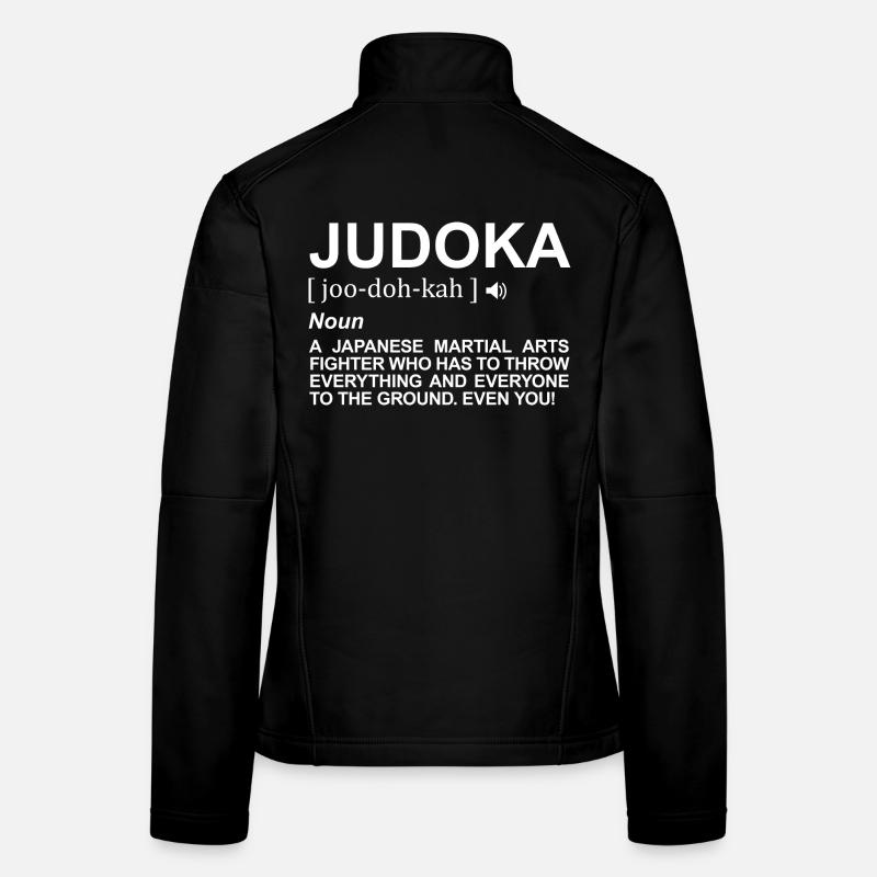 Judoka Bedeutung Frauen Softshelljacke