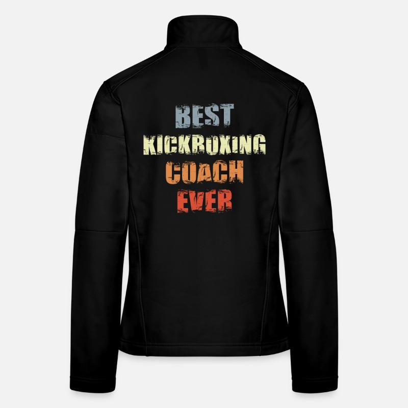 Kickboxtrainer Frauen Softshelljacke