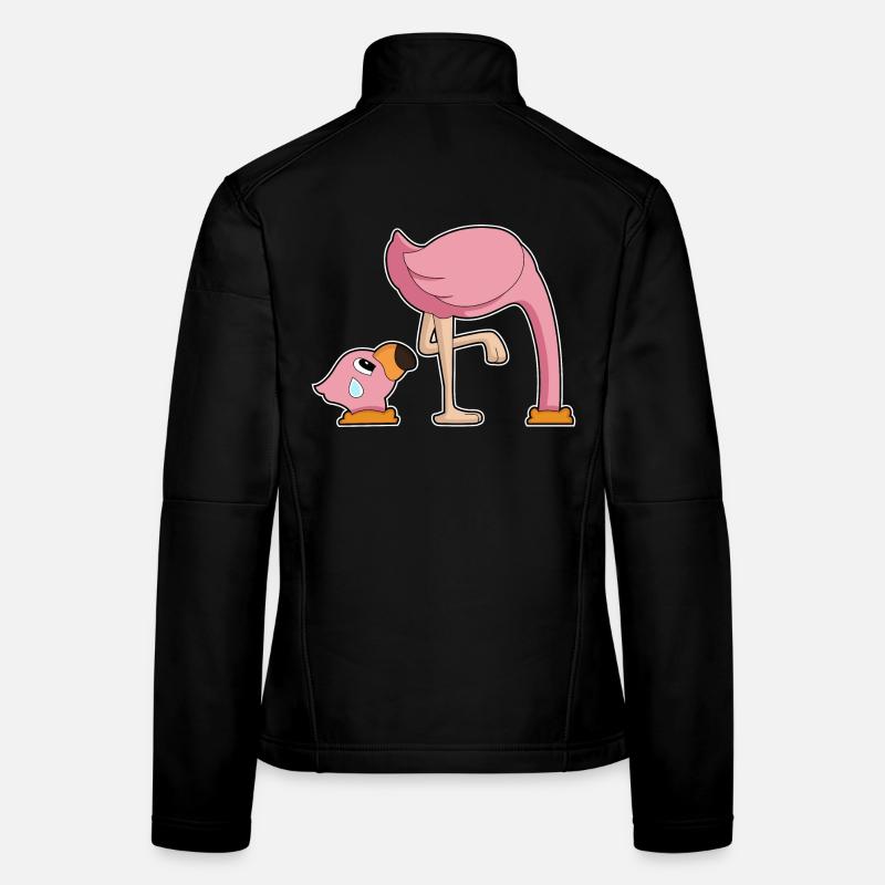 Flamingo Hole in the Ground Women's Softshell Jacket