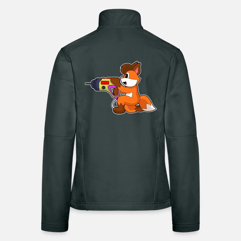 Fureur Fox Craftsman Veste en tissu softshell Femme
