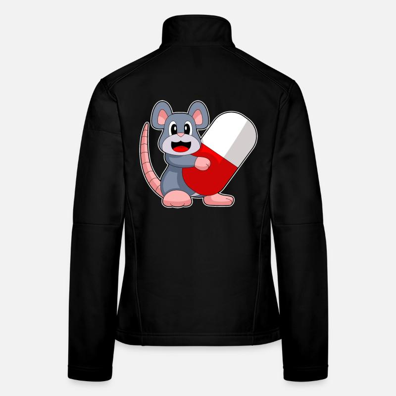 Mouse Doctor Medicine Women's Softshell Jacket
