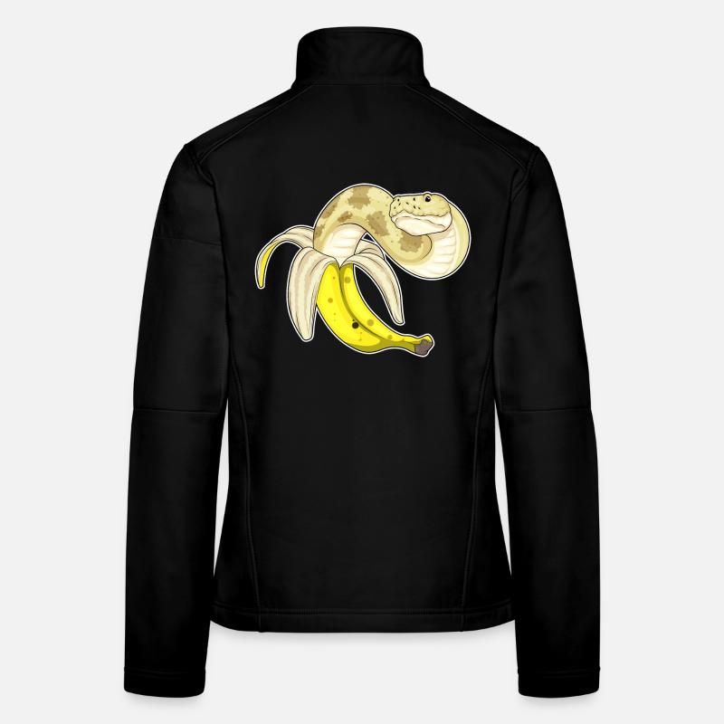 Snake Banane Veste en tissu softshell Femme