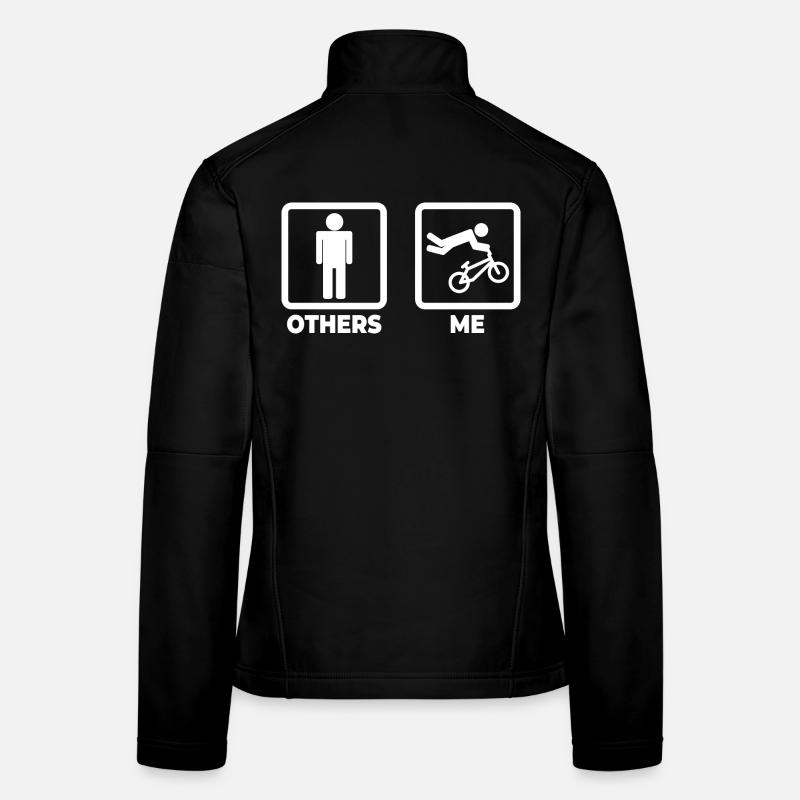 BMX Routine Frauen Softshelljacke