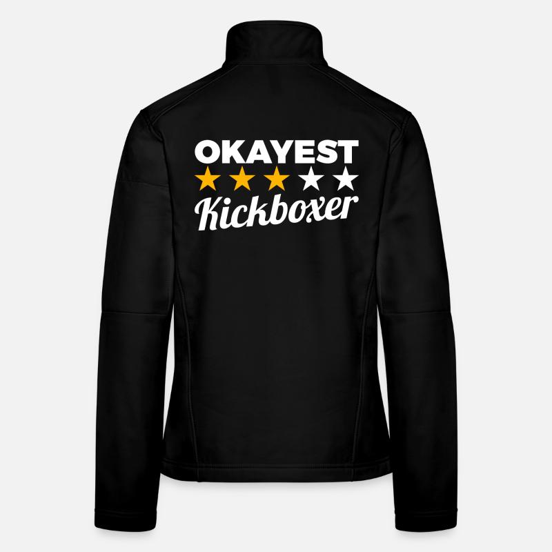 Average kickboxer Women's Softshell Jacket