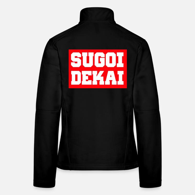 Sugoi Dekai Frauen Softshelljacke
