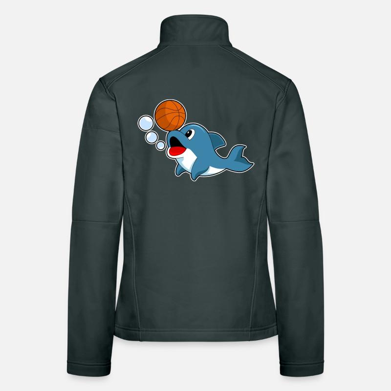 Dolphin Basketteur Basketteur Veste en tissu softshell Femme