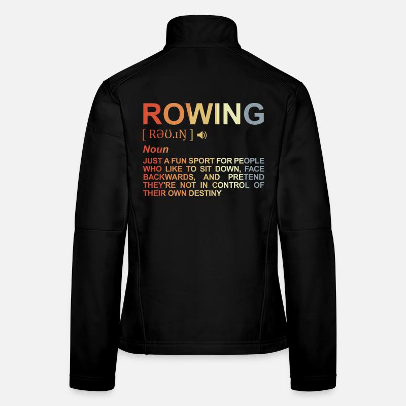 Rowing Term Women's Softshell Jacket