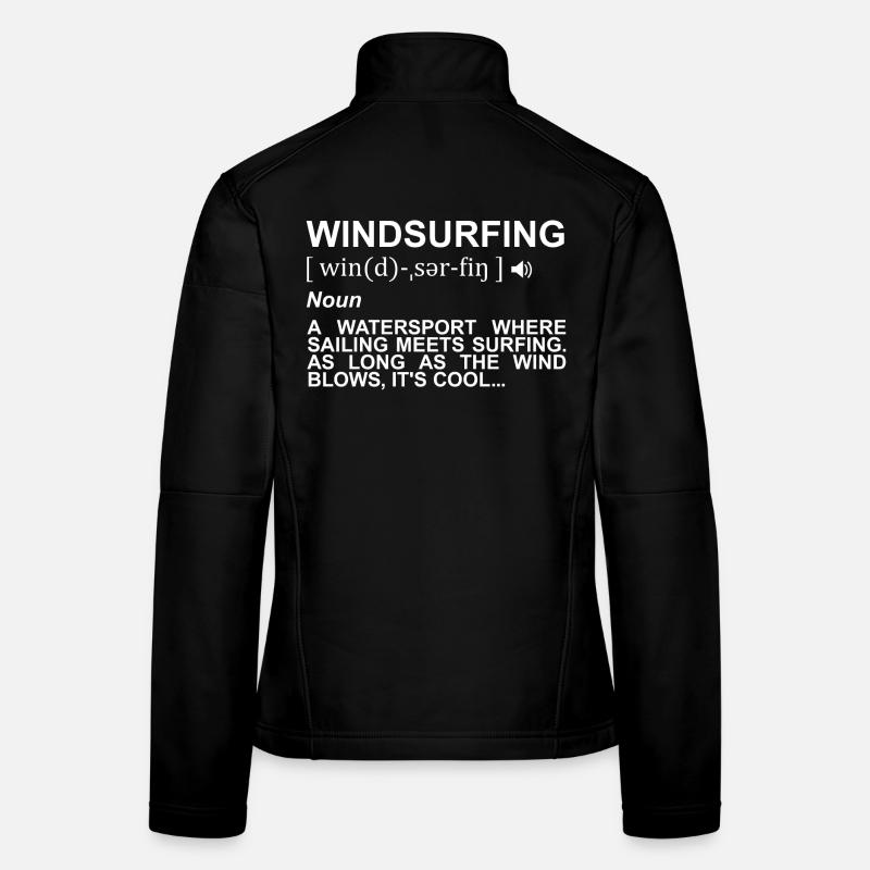 Windsurfen Definition Frauen Softshelljacke