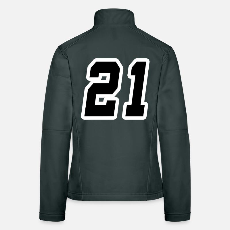 Nummer einundzwanzig 21 Frauen Softshelljacke