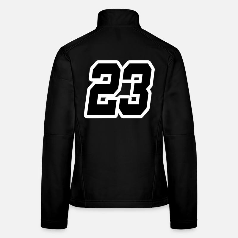 Nummer dreiundzwanzig 23 Frauen Softshelljacke