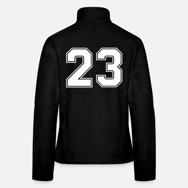 Nummer dreiundzwanzig 23 Frauen Softshelljacke