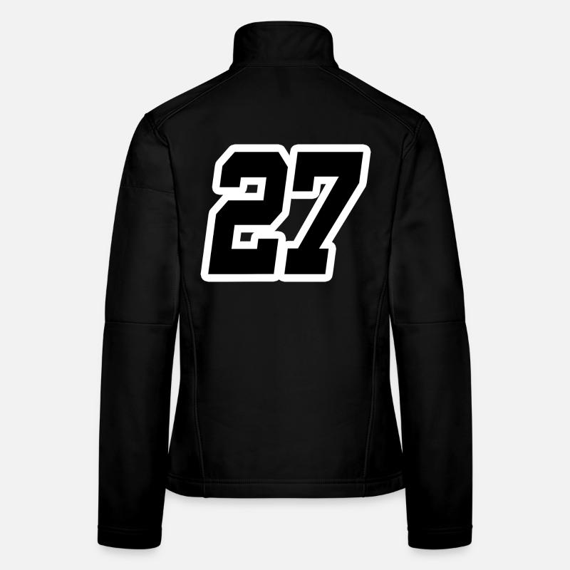 Nummer siebenundzwanzig 27 Frauen Softshelljacke