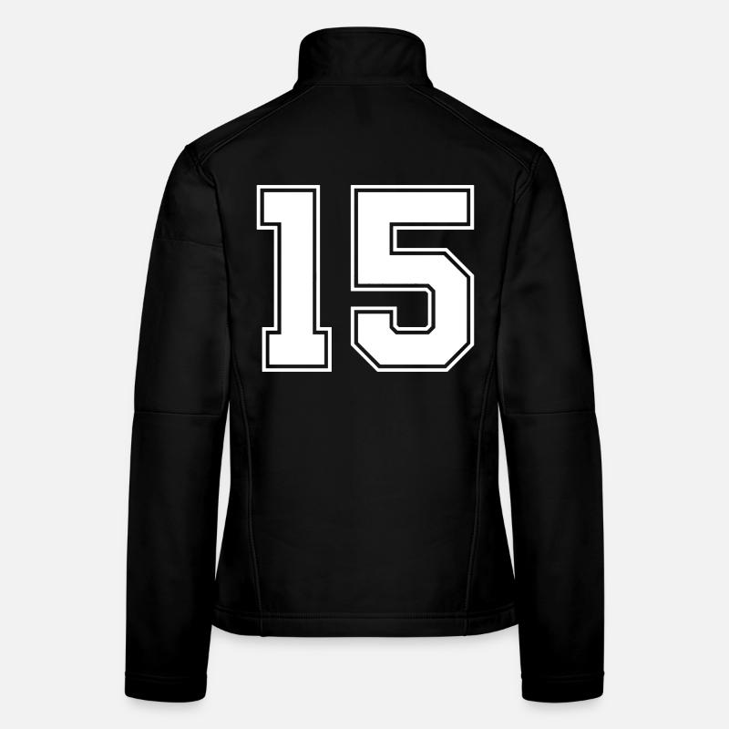 Nummer fünfzehn 15 Frauen Softshelljacke
