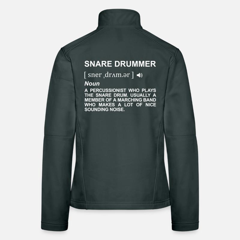 Drummer Definition Women's Softshell Jacket