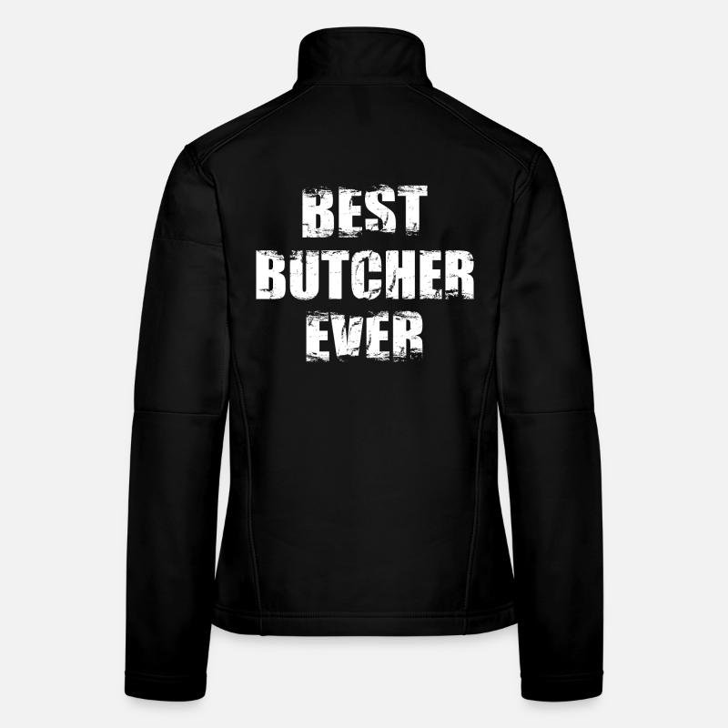 Meilleur boucher Veste en tissu softshell Femme