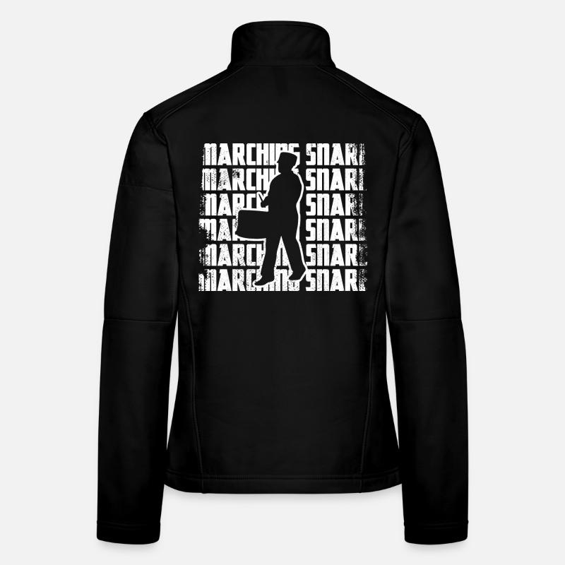 Drôle Snarl Batteur Veste en tissu softshell Femme