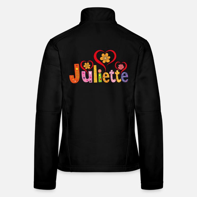 Personalized Juliette Name Women's Softshell Jacket