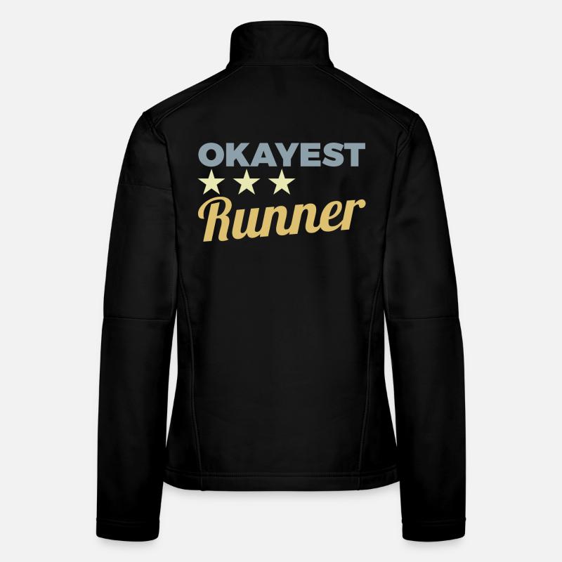 Okayest Runner Frauen Softshelljacke