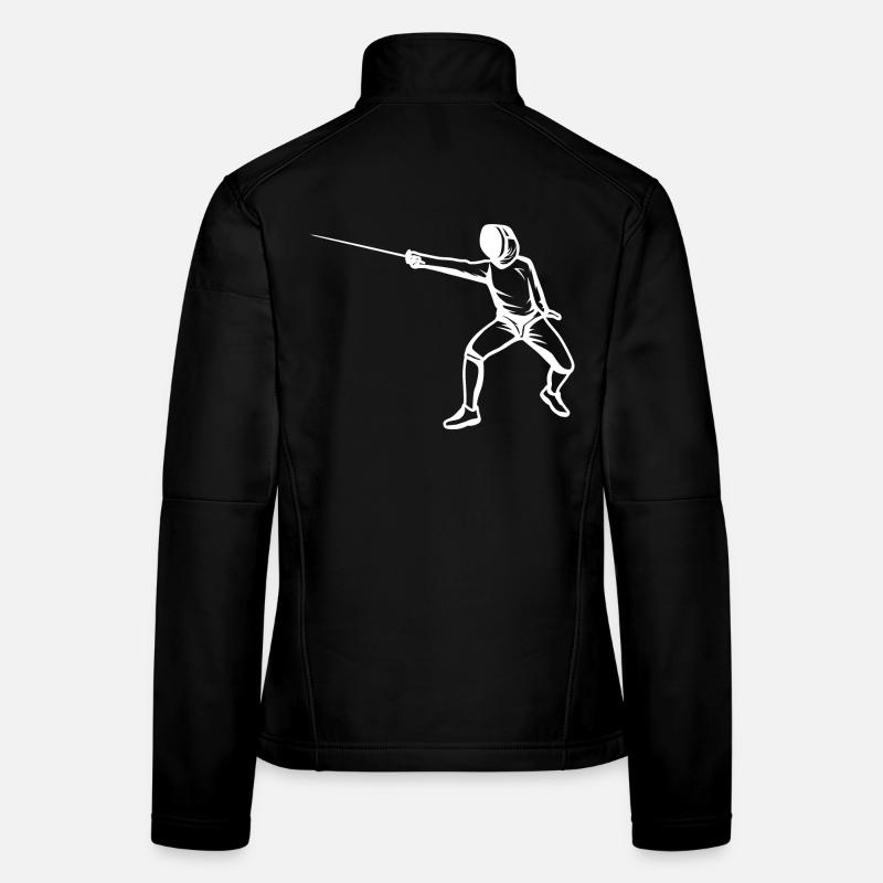 Fechter Skizze Frauen Softshelljacke