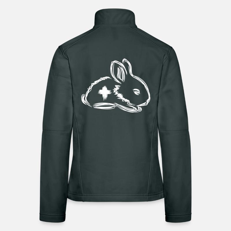 Veterinarian Rabbit Women's Softshell Jacket