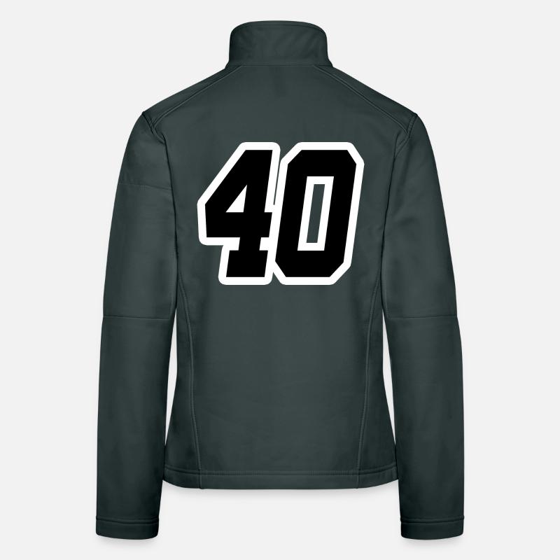 Nummer vierzig 40 Frauen Softshelljacke