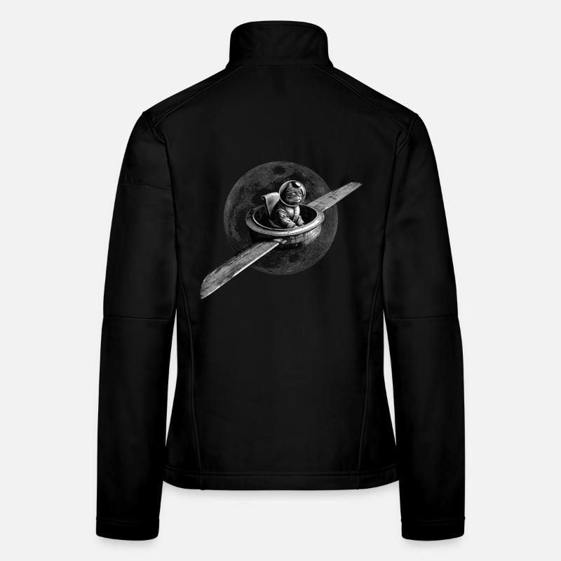 True Moon Love – Flying Cat Women's Softshell Jacket